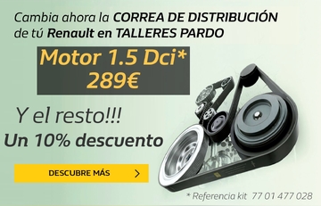 10% de descuento en tu correa de distribución